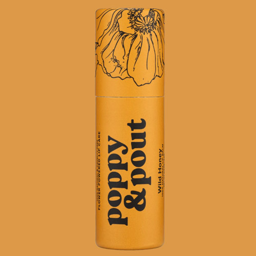 Poppy and Pout Lip Balm Wild Honey