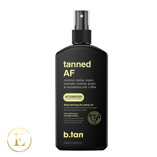 B.tan Tanned AF Intensifier tanning oil