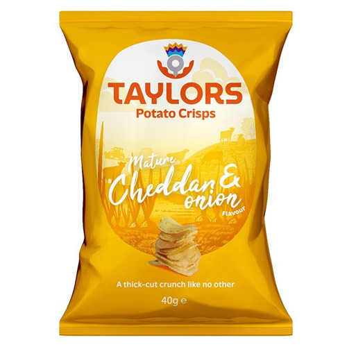 Cheddar Onion Taylors Potato Chips